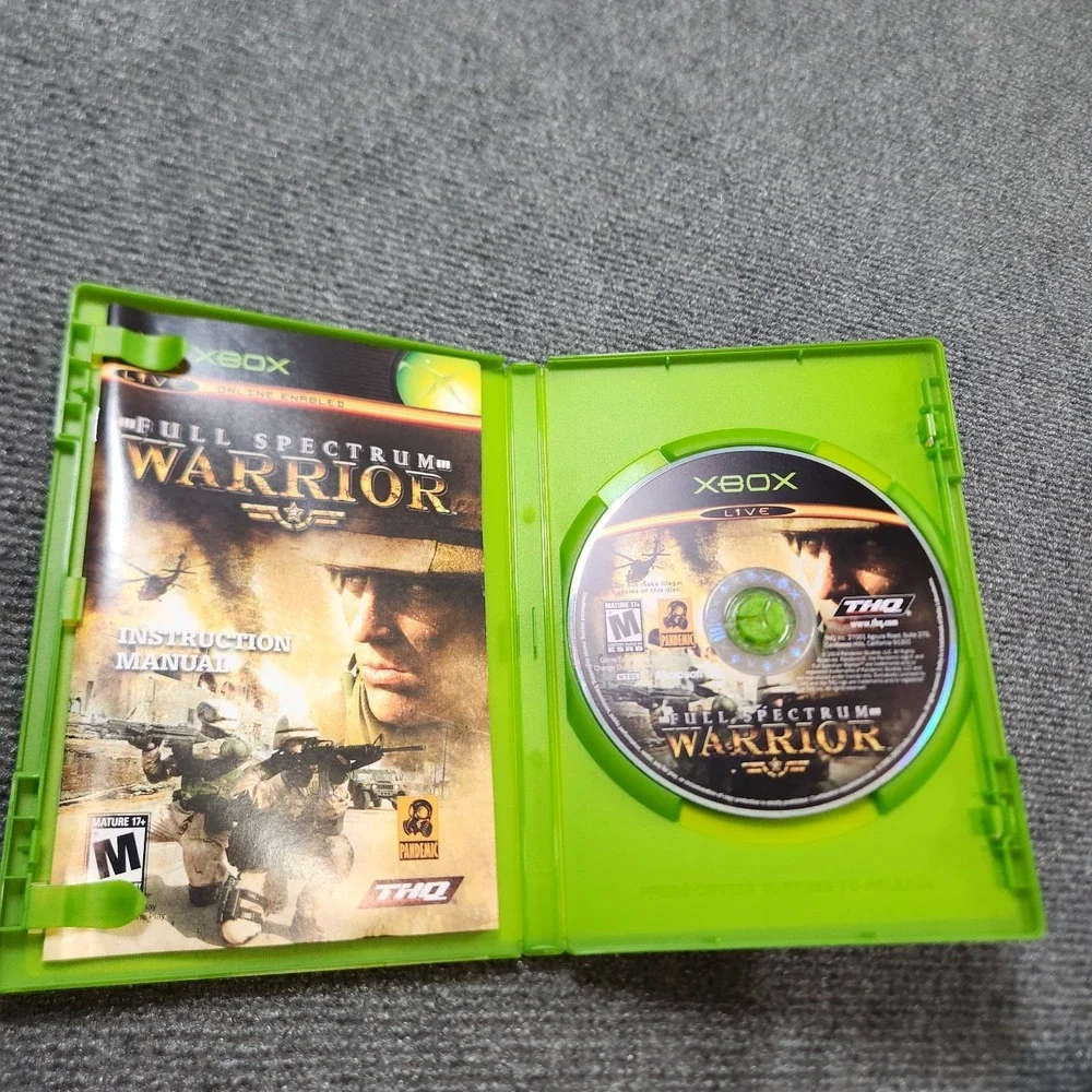 Full Spectrum Warrior - Microsoft Xbox‎ Not Tested
